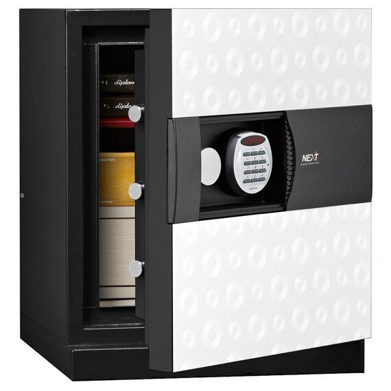 Премиум сейф Diplomat NEXT 5500 (белый) с замком REDL2